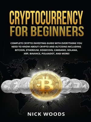 cover image of Cryptocurrency for Beginners